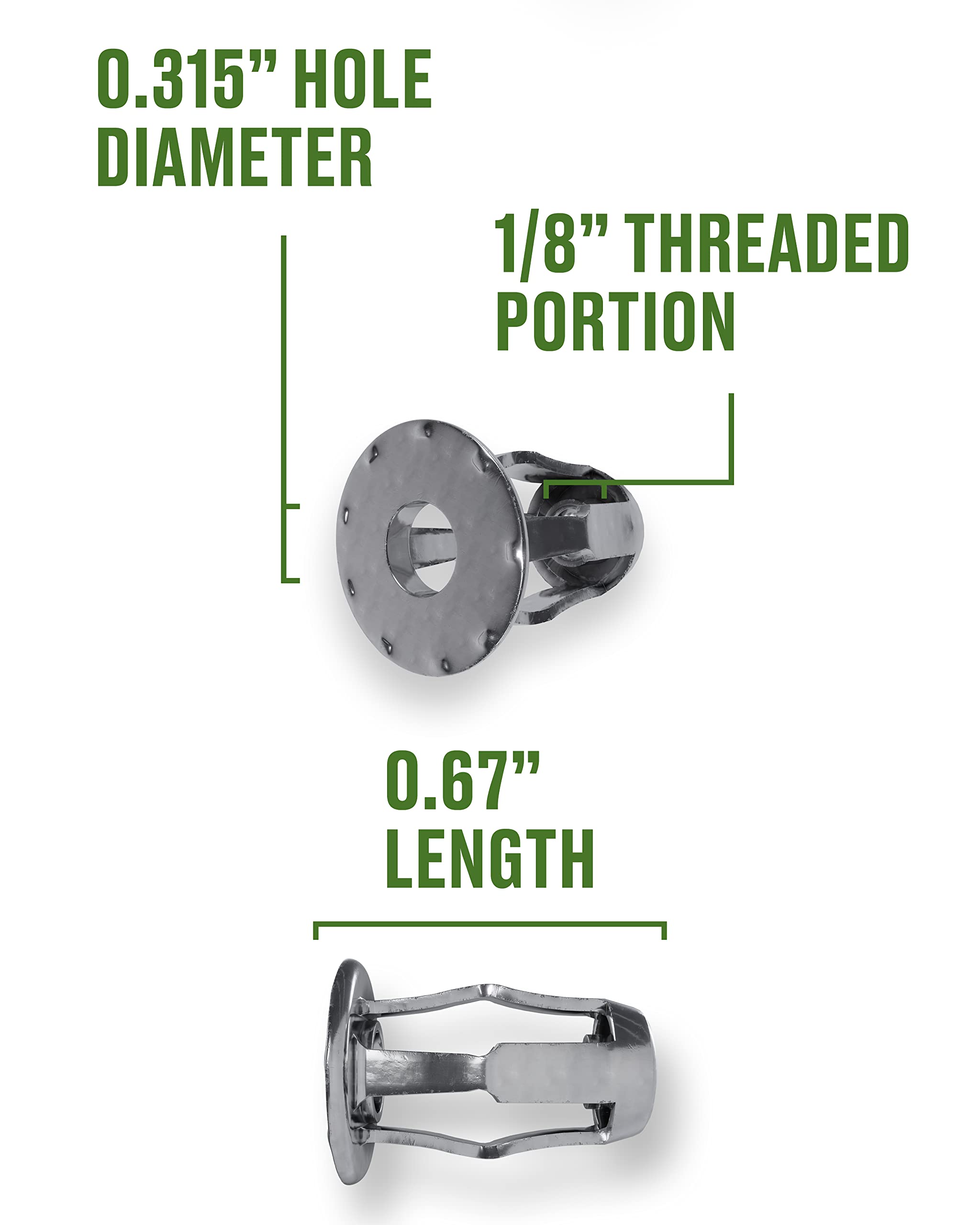 ●NO JACK HITTAZ Amazon.com: The Hillman Group 59122 6-32 Short Jack Nut, 25